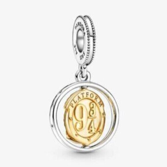 Pandora Harry Potter, Hedwig Spinning Dangle Charm for Bracelet Pendant - Picture 1 of 5